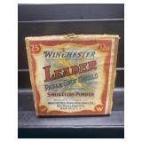 Winchester Vintage Leader Shells Empty Box