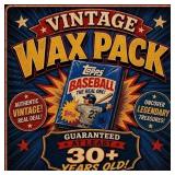 Wax Pack Vintage Mystery-Unsearched Sealed