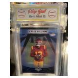 Caleb Williams SAGE 2024 USC Rookie Card Graded 10