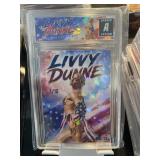 Livvy Dunne USA 250 Bikini #13 1/12 Card Graded A