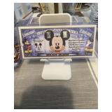 Mickey Mouse Paper Money 1 Grain Silver Bar