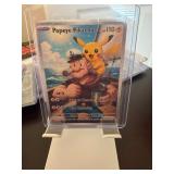Pokemon Popeye & Pikachu Rare Card