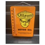 OILZUM Porcelain Thermometer Sign