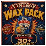 Wax Pack Vintage Mystery-Unsearched Sealed