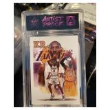 Kobe Bryant Aritst Proof Card Graded 10
