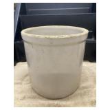 Vintage Primitive Stoneware Salt Crock