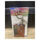 Michael Jordan 3-D Motion Keychain MIP Sealed