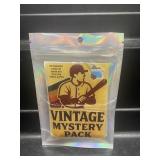 Vintage 20 Mystery Baseball Cards Pack
