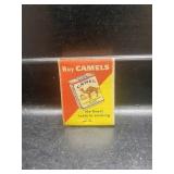 Vintage Camel Cigarettes Matchbook