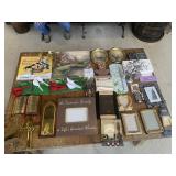 Religious Home Decor Lot-Picture Frames, Etc