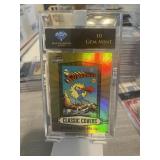 Superman Fleer Comic Book Cover Card Graded 10-cc3