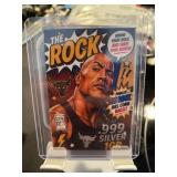 THE ROCK 1 GR Silver Bar Card