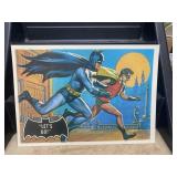 Batman Vintage 1966 Cards Store Display Sign