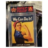 Caitlin Clark Rosie the Riverter Card Graded A