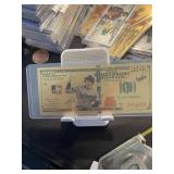 Shohei Ohtani $100 Gold Foil Money Bill
