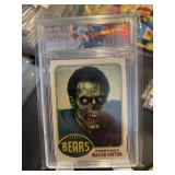 Walter Payton 1976 Topps Rookie Zombie Card Graded
