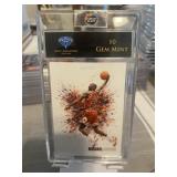 Michael Jordan Grafitti Color Blast Graded Gem 10