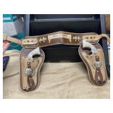 Roy Rogers Double Holster Cap Gun Set