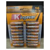 Batteries Brand new unopened 16 Pack AA Kingever