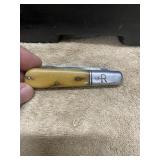 Russell Barlow 1933ï¿½1941 Bone Handle Pocket Knife