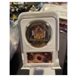 Lebron James MVP Gold Coin White Slab