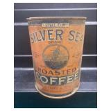 Vintage Silver Sea Coffee Can Cincinnati Ohio