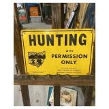 Ohio Hunting Vintage Metal Sign