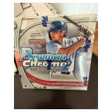2025 Bowman Chrome Sealed Wax Pack Box Fresh