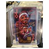 Lebron James 24 K Gold Leaf Bar Card