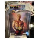 Donald Trump ROCKY Boxer Card Graded 10