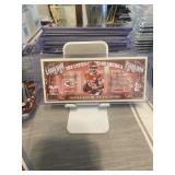 Patrick Mahomes Paper Money 1 Grain Silver Bar