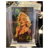 Marilyn Monroe 1 GR Copper Ice Cream Cone Card