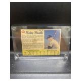 Mickey Mantle 1962 Post Cereal Card in Screwdown