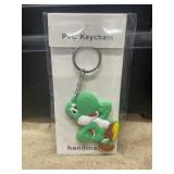 YOSHI Rubber Keychain MIP SEALED