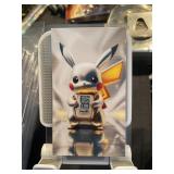 Pokemon Pikcahu Holding 1 GR Silver Bar
