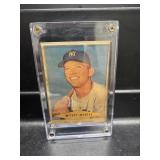 Mickey Mantle Card Blank Back in Screwdown Case