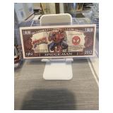 Spider-Man Paper Money 1 Grain Silver Bar