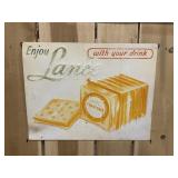 Lance Toastchee Vintage Metal Sign