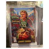 Larry Bird a A Bird Card w/ 1 Grain Silver Bar