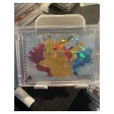 Pokemon PIKACHU Deckled Edge Cracked Ice Card MAG