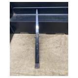 Italian Big Boy Black Switchblade Knife