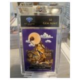 Kobe Bryant Purple Downtown Graded Gem Mint 10