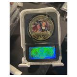 Tom Brady Gold Black Slabbed Coin