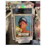 Donald Trump 1952 Topps Mickey Mantle Graded 10