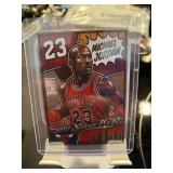 Michael Jordan Starburst 23 1 GR Silver Bar Card