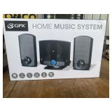 GPX Home Music System In Box Like New
