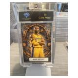 Kobe Bryant Stained Glass Card Graded Gem Mint 10