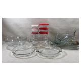 15 pieces of anchor hocking/pyrex
