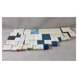 40 pieces of vtg Avon jewelry in original boxes