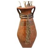 32 inch Terra cotta Vase